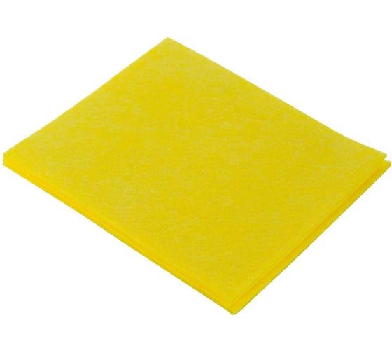 Вискозная хозяйственная салфетка Optiline 30x34 см, 3 шт, желтый 31-3375