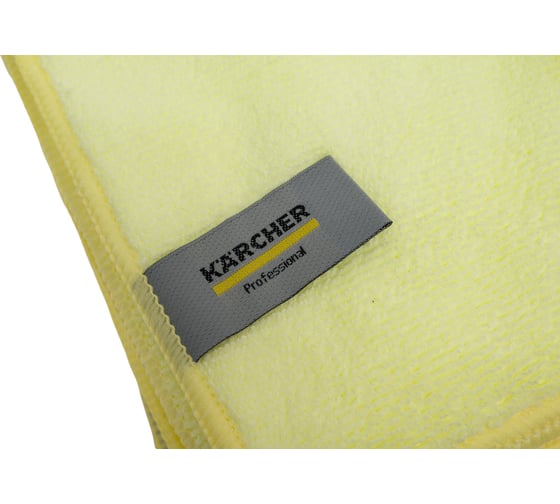 Салфетки из микроволокна KARCHER Standard 38x38 см, желтые 6.999-401.0