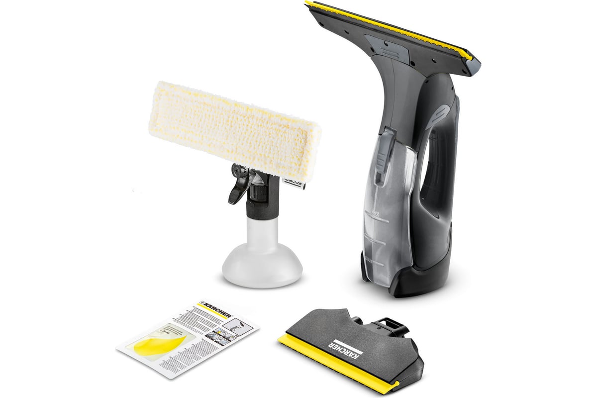 Стеклоочиститель Karcher WV 5 Plus N Black Edition EU 1.633-467.0 -  выгодная цена, отзывы, характеристики, фото - купить в Москве и РФ