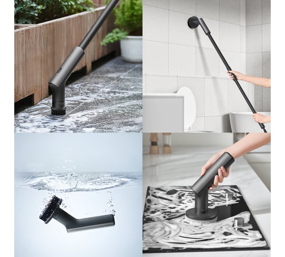 Беспроводная электрическая щётка для уборки HOTO Electric Spin Scrubber HFE0003GL