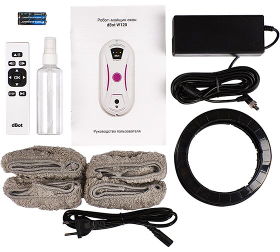 Робот-мойщик окон Даджет KIT FB0312 dBot W120 7 952