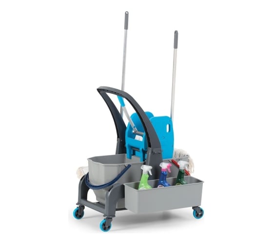 Уборочная тележка Fantom professional PROCARTJET721S