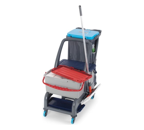 Уборочная тележка Fantom professional PROCARTJET735S