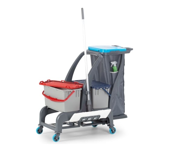 Уборочная тележка Fantom professional PROCARTJET735S