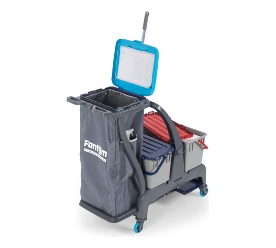 Уборочная тележка Fantom professional PROCARTJET735S