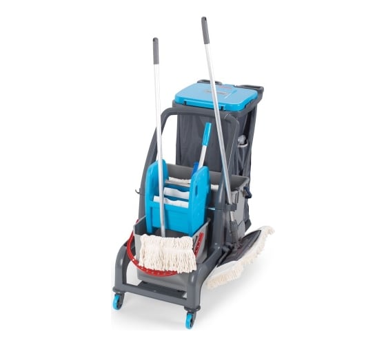 Уборочная тележка Fantom professional PROCARTJET727S 1