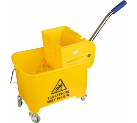 Ведро пластиковое с отжимом NV 20 л желтое NV-10250-Y