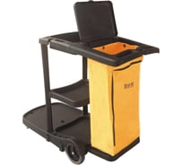 Тележка многофункциональная ACG база пластик, цвет черный 1008997