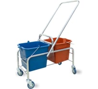 Тележка уборочная ACG 2 х 16л, БЕЗ отжима, база хром 1028171