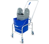 Уборочная тележка ACG 1 х 25 л, с отжимом, база хром 1028392