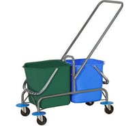 Двухведерная тележка AFC-GROUP 2x25 л без отжима 02.107Eco