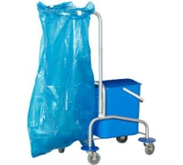 Одноведерная тележка AFC-GROUP 1x25 л без отжима с полиэтиленовым мешком 02.118