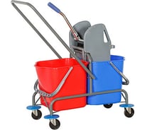 Двухведерная уборочная тележка AFC-GROUP 2 ведра 25 л 02.109