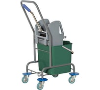 Одноведерная уборочная тележка AFC-GROUP ведро 25 л зеленое 02.125Eco