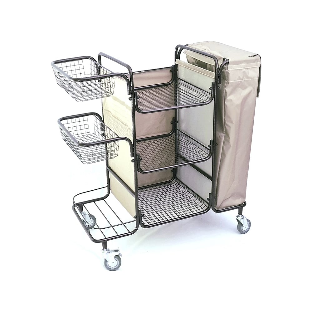 Разборная тележка для горничной oldoak бежевый мешок ТГР 1 АА2319 ...