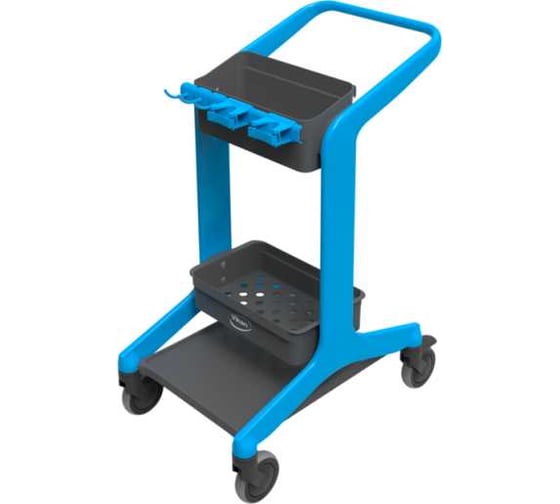 Мобильная станция очистки Vikan HyGo, 780 мм, синий цвет 57003 1