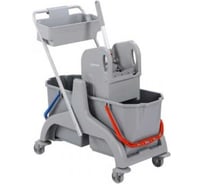 Тележка двухведерная Bayersan 2х25л, с отжимом и лотком 525532