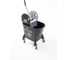 Ведро на колесах Proff Comfort 25л, пластик, с отжимом, черное 520242 3