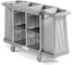 Тележка TTS SMALL BASE MAGIC HOTEL - GREY - o 125 MM WHEELS OU T59080412 1