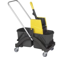 Тележка для влажной уборки Vermop Aquva 2х17 л антрацит V 1614392