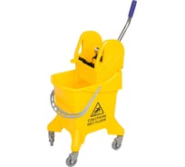 Уборочная тележка с отжимным прессом Комус 45.5x37x97 см, 31 л af08088 1642312