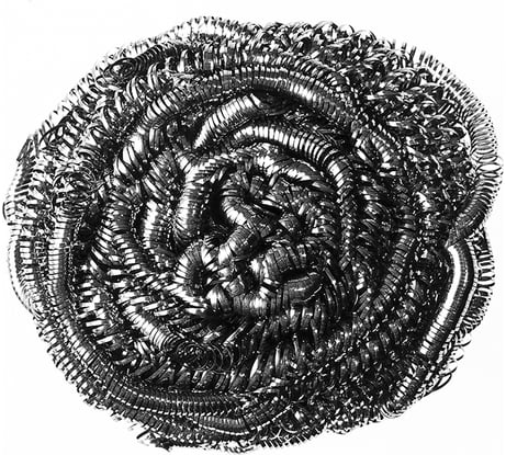 Металлическая губка для мытья посуды HomeQueen 2 шт 56540