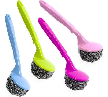 Металлическая мочалка HomeQueen 72514