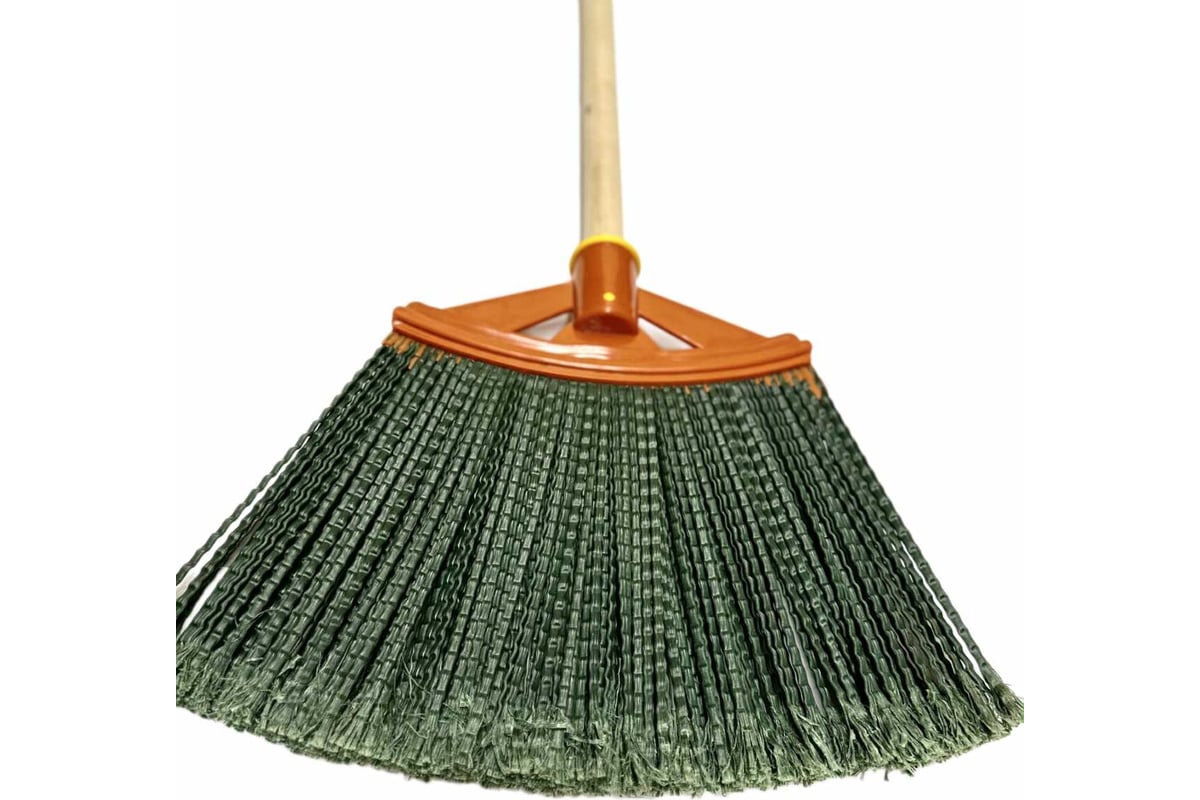 Метла Berhau плоская, оптима 380x190мм., полипропиленовая, распушенная ...