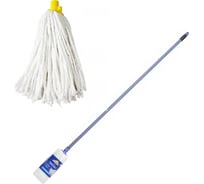 Швабра с насадкой, удлиненная 120 см, с итальянской резьбой ROZENBAL R190239-1