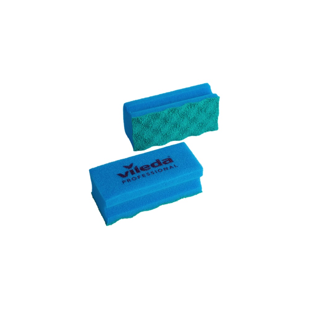 Губка Vileda Professional ПурАктив, 6,3x14 см, голубой, арт. 123118 ...