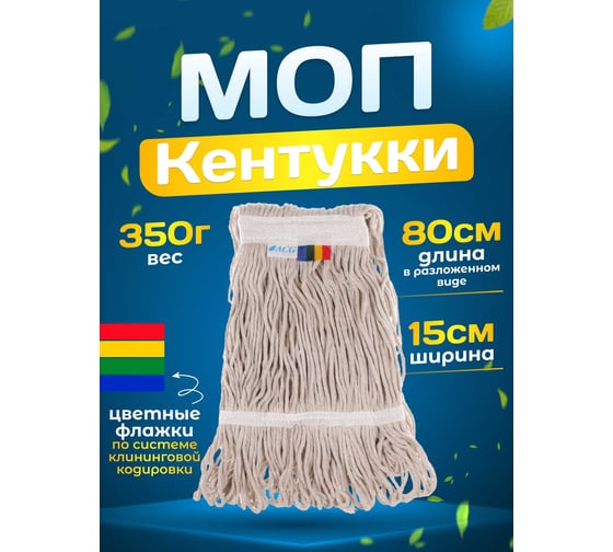 МОП Кентукки ACG хлопок, петлевой прошитый 300гр. (1шт.) 1019264