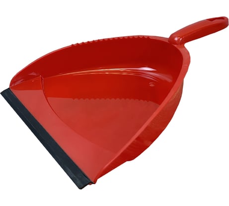 Совок Мультипласт Групп с резинкой "премиум" мп красный (30) MPG962403/960997