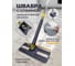 Швабра с отжимным механизмом WMC TOOLS "бабочка" и скребком WMC-3H(blue)(56854) 2