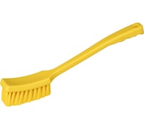 Щётка для посуды NV жёсткий ворс, 410 мм, желтая NV-02611-6Y