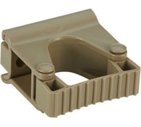 Гигиеничное настенное крепление и зажим Vikan 83 мм, коричневый цвет 101366