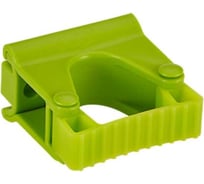 Гигиеничное настенное крепление и зажим Vikan 83 мм, лаймовый 101377