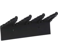 Настенный держатель для инвентаря Vikan 240 мм, черный цвет 06159