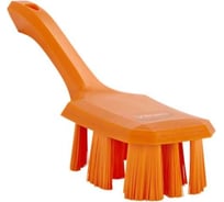 Щетка с короткой ручкой Vikan UST, 260 мм, жёсткий ворс, оранжевый цвет 41797