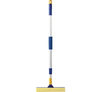 Швабра для окон LAIMA алюминиевая телескопическая ручка 76-125 см, ширина 25 см, лайма 880307