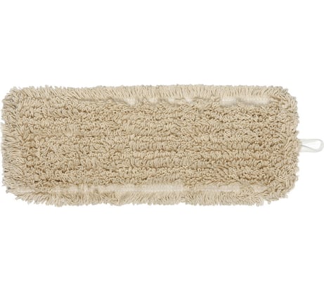 Насадка МОП LAIMA плоская для швабры/держателя 50 см, уши/карманы,нашивной хлопок, EXPERT, 605304