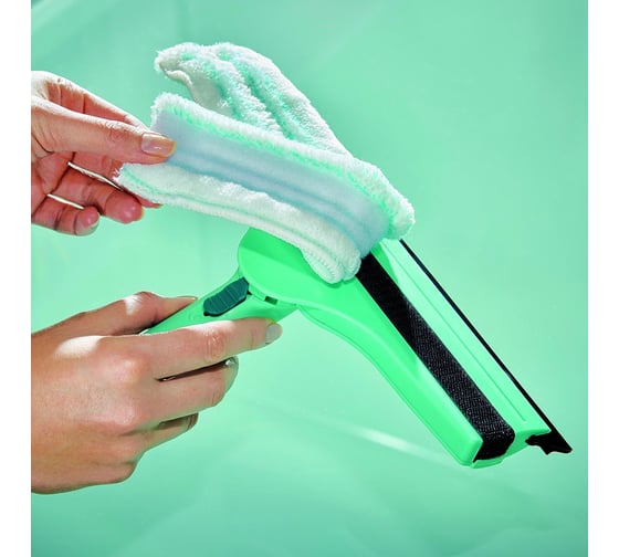 Щетка для мытья окон Leifheit W&F Cleaner L micro duo 32 см 51320