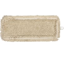 Плоская насадка МОП для швабры/держателя ЛАЙМА EXPERT 50 см, уши/карманы, пробивной хлопок 605308