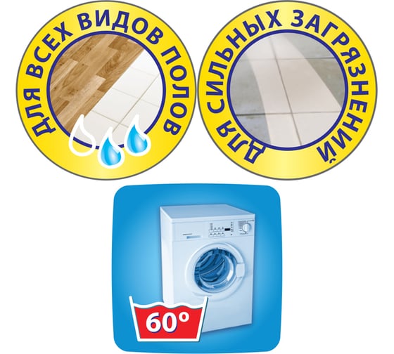 Сменная насадка из микрофибры для швабры Hausmann HM-451