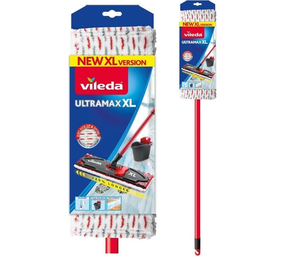 Швабра с телескопической ручкой Vileda Ultramax XL 160931/2