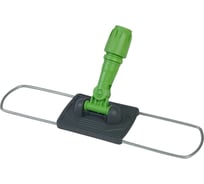 Рамочный держатель мопов Uctem-Plas 40x10 см, металл, серый, зеленый NT180-G