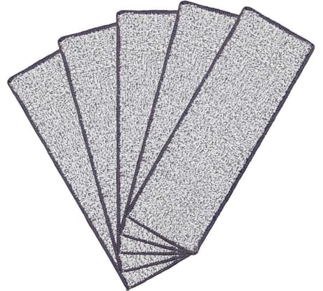 Сменная накладка из микрофибры WMC TOOLS для швабры wmc-13 (5 шт/к-т) WMC-mop13-5pcs(56656)