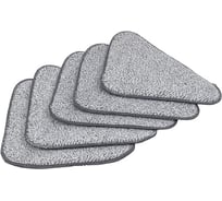 Сменная накладка из микрофибры WMC TOOLS для швабры wmc-08 (5 шт/к-т) WMC-mop 8-5pcs(56870)