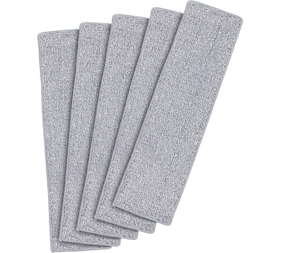 Сменная накладка из микрофибры WMC TOOLS для швабры wmc-03 (5 шт/к-т) WMC-mop3-5pcs(56825)