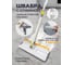 Швабра WMC TOOLS с отжимным механизмом "бабочка" и скребком WMC-3H(white)(56853) 2