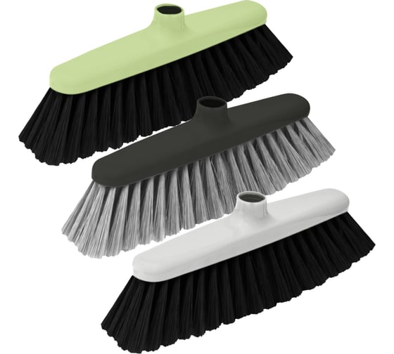 Пластиковая щетка для уборки YORK Elizabeth ширина 29 см, щетина 7 см, крепление еврорезьба 604578 050110